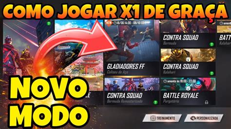 Saiba Como Jogar X De Gra A No Free Fire Novo Modo Gladiadores Ff