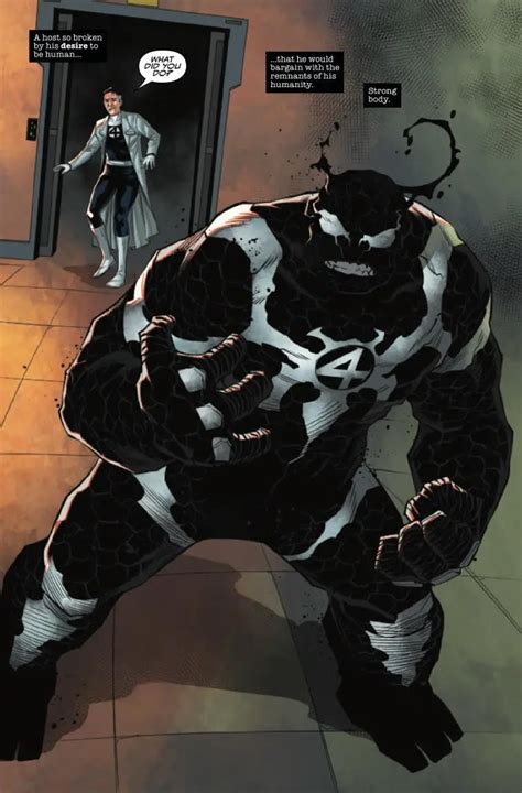 Marvel Reveals Fantastic Fours The Thing As Venom In New Preview