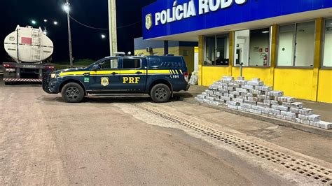 Motorista é preso por transportar 550 kg de cocaína dentro de tanque de