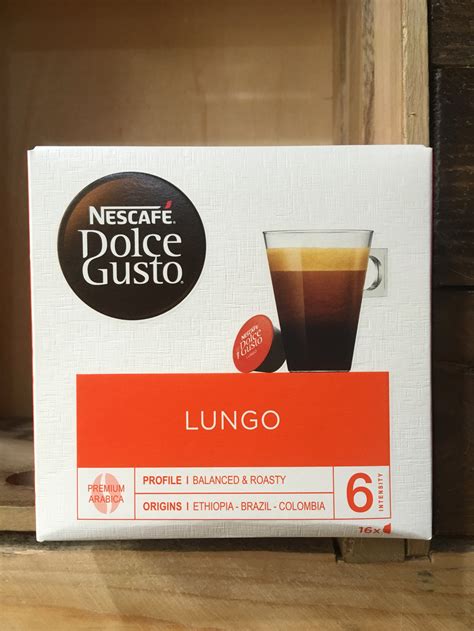 Nescafe Dolce Gusto Coffee Lungo 16x Pods Low Price Foods Ltd