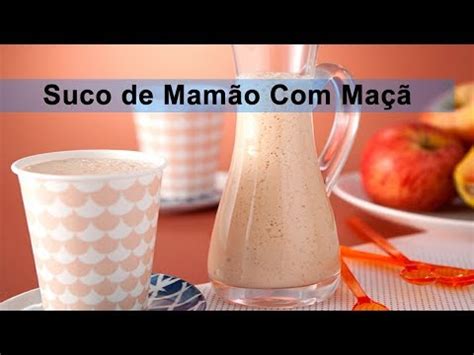 Receitas De Suco De Mam O Para Se Encantar Essa Bebida