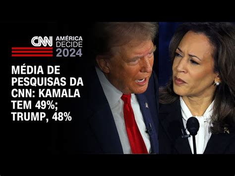 Eleição dos EUA Média de pesquisas da CNN mostra corrida acirrada