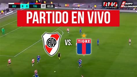 🔴river Plate Vs Tigre⚽ En Vivo River En Vivo Liga Profesional