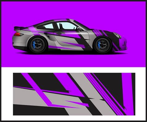 Premium Vector Racing Car Wrap Design For Vector Sport Red Graphics