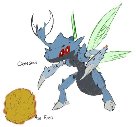 Ancient Genesect 2 By 13charmeleon On Deviantart