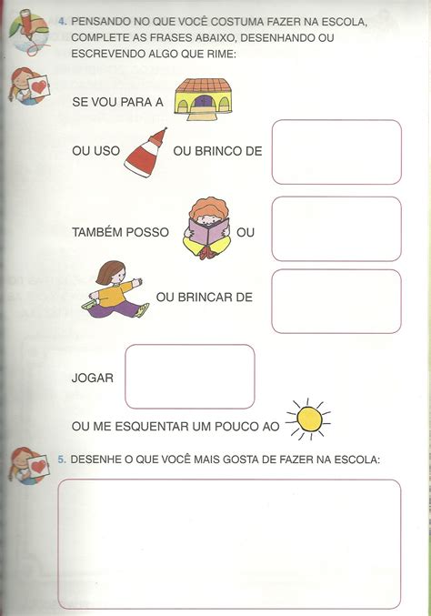 Mundinho Da Criança Alfabetização Atividades Dia Da Escola