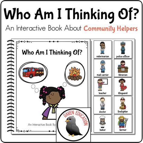 Who Am I Thinking Of An Interactive Book About Community Helpers