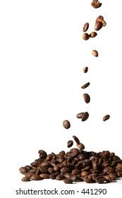 Falling Coffee Beans Stock Photo 441290 | Shutterstock