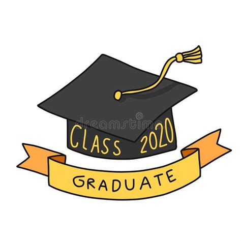 Graduation Hat Cartoon