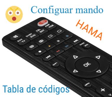 Configurar Mando Universal Hama