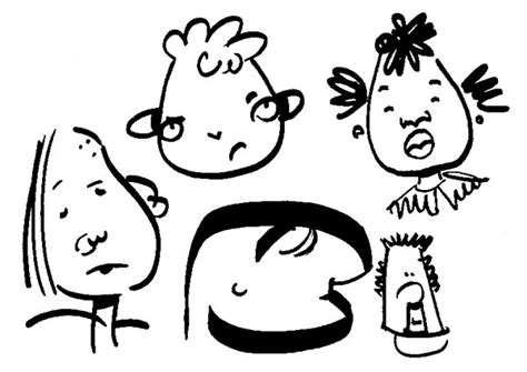 Kirdoodle: doodle faces