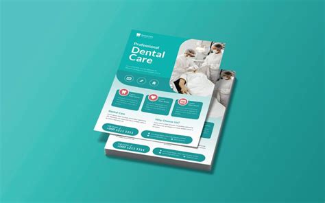 Professional Dental Care Flyer Corporate Identity Template Flyer