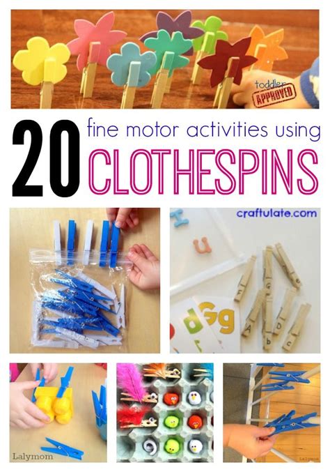 Clothespin Activities For Preschoolers Alphabet Activities With