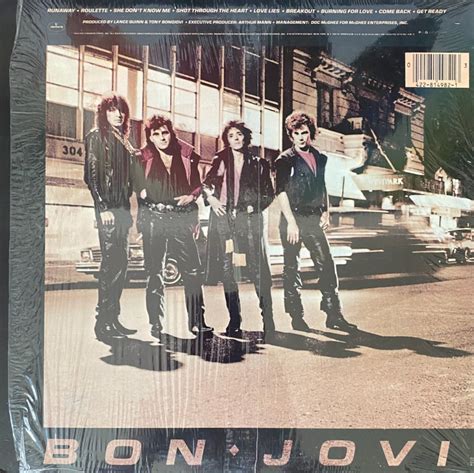 Bon Jovi – ‘Bon Jovi’ (1984) – Album Review (The Bon Jovi Collection ...