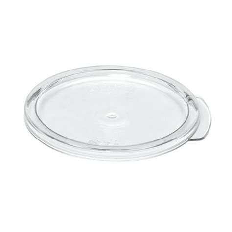 Cambro Cambro Camwear Cover For 1 Qt Round Storage Container Clear