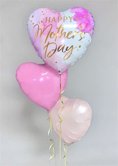 Inflated Pink Mothers Day Helium Balloon Bouquet [q21550 9914081