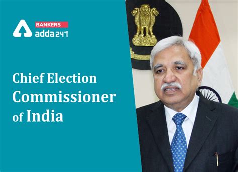 Chief Election Commissioner Of India