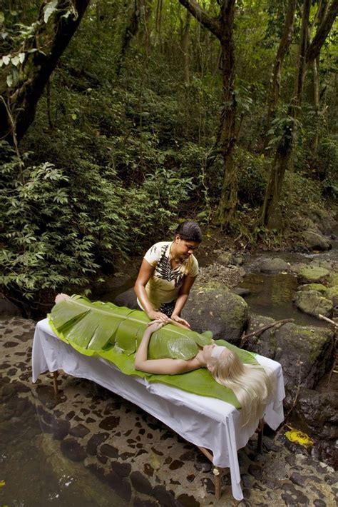 Secluded Spa Day In The Woods Spa Treatment Room Outdoor Spa Spa Design