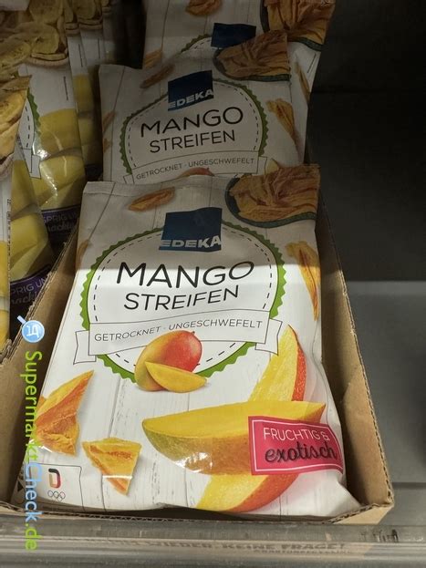 Edeka Mangostreifen Getrocknet Geschwefelt G Preis Angebote