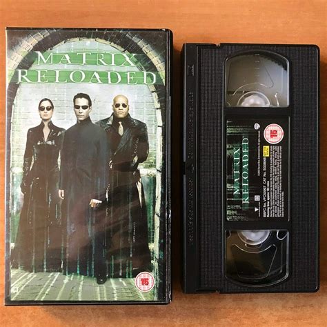 Amazon The Matrix Reloaded VHS Keanu Reeves Laurence