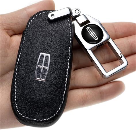 Amazon Car Genuine Leather Key Cover Case Repalcement For Lincoln