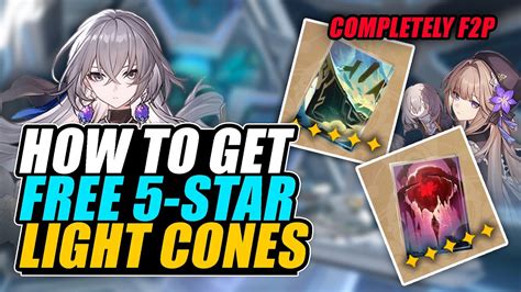 Free 5 Star Light Cones Get These Light Cones Now In Honkai Star Rail F2p And Gacha Guide