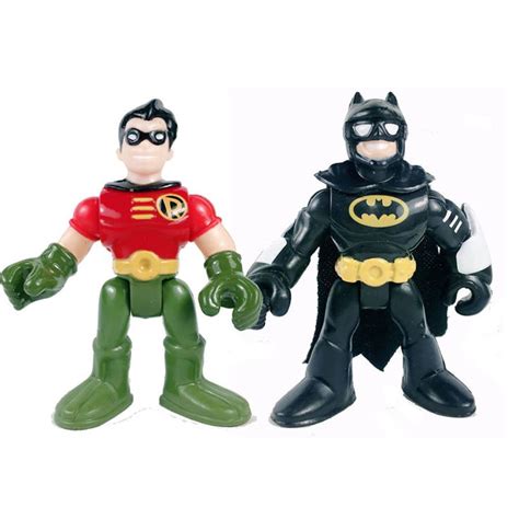 Fisher Price Imaginext Dc Super Friends Batman And Red Robin Figures Boy