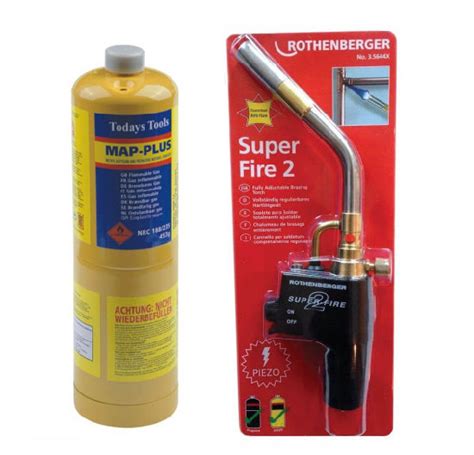 Rothenberger Super Fire Torch Map Pro Gas Cylinder Atelier Yuwa Ciao Jp