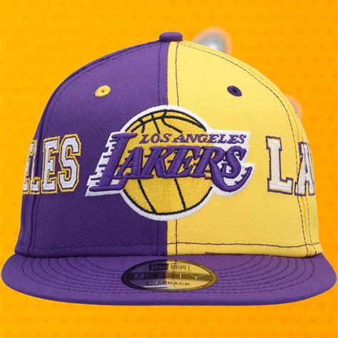 Lakers hat split color, Men's Fashion, Watches & Accessories, Caps ...