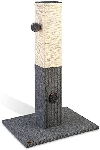 Amazon Amazon Basics Tall Cat Scratching Post With Jute Fiber And