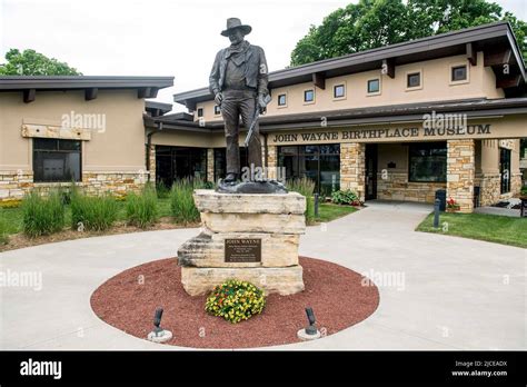 Winterset Iowa Usa 12th June 2022 The John Waybe Birthplace