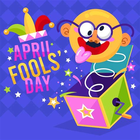 Premium Vector April Fools Day Vector Poster