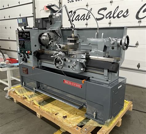 New Kent USA MLX-1740T Precision Lathe, 3.125” Through Hole, 2 Axis Acu ...