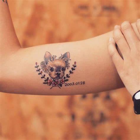 Tatuagens De Cachorros Lindas E Inspiradoras Para Conferir