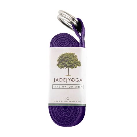 Yoga Strap with Thick Durable Cotton & Extra Safe Adjustable – JadeYoga