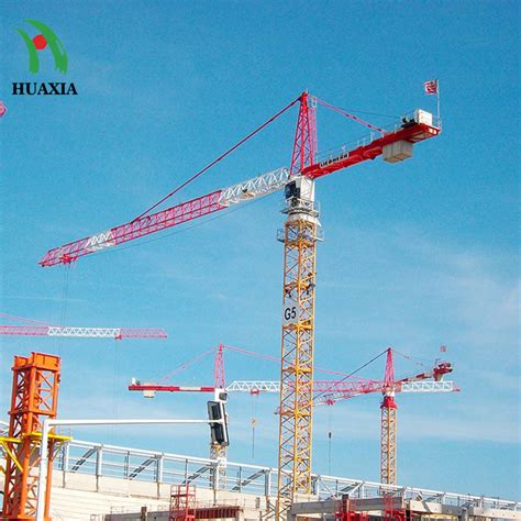 Tower Crane CE Certificate Self Raising Tower Crane Qtz80 6010 6t