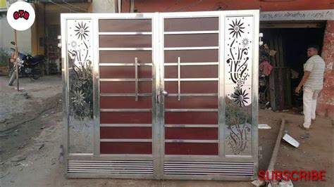 Ss Gate Main Gate Steel Ke Gate Stainless Steel Gate Ss Gate Design For House Youtube