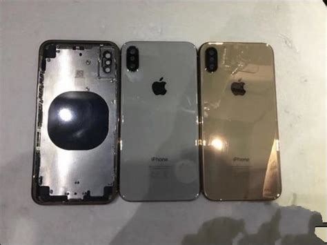 金色版的iphonex谍照曝光了：2018年要发布？