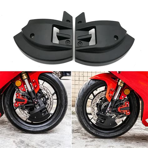 Motorcycle Front Fork Brake Disk Pump Cover Caliper Protection For Kawasaki Z650 Z750s Z800