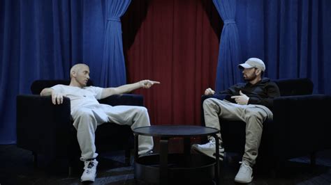 Eminem Teases 'Face-Off' Roast Battle With Slim Shady In New Trailer