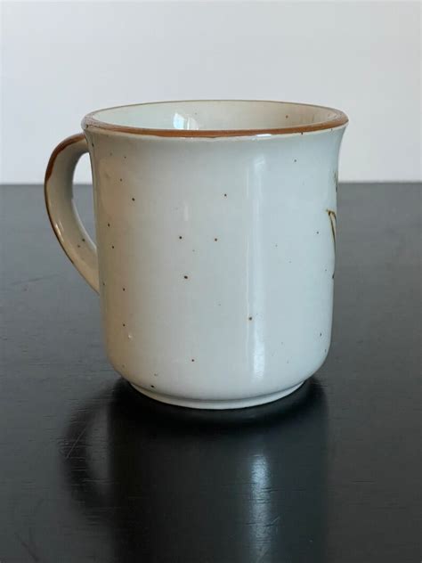 Vintage Collectible Otagiri Style Speckled Floral Mug Etsy