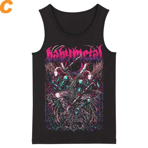 Awesome Babymetal Sleeveless Tees Hard Rock Tank Tops Wishiny