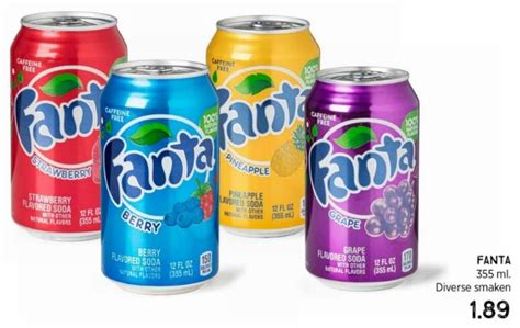 Fanta Ml Diverse Smaken Aanbieding Bij Xenos