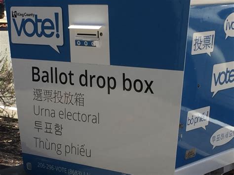 How to find a Ballot Drop Box near you | Washington State Nurses ...