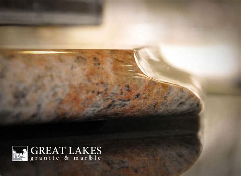 Choosing An Edge For Your Kitchen Countertop Great Lakes Granite And Marble