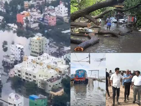 Cyclone Michaung Cyclone Michaung Caused Maximum Devastation In