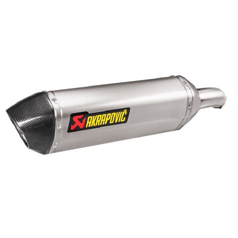 Silencieux Akrapovic Titane Embout Carbone Echappement Moto