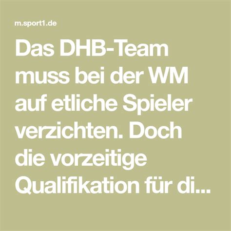 Pin Auf Habdball WM