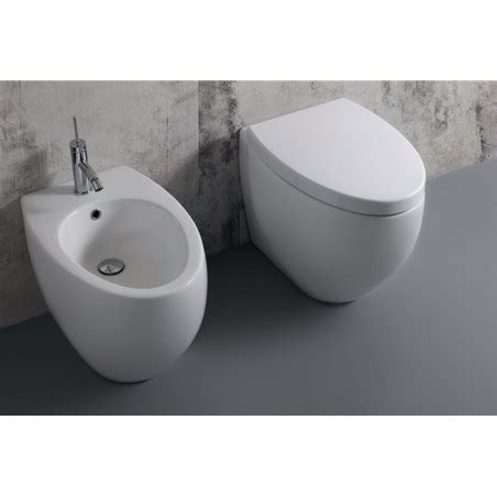 Disegno Ceramica Ovo Bidet A Terra