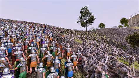 16 000 Orcs VS 16 000 Romans Ultimate Epic Battle Simulator 2 UEBS